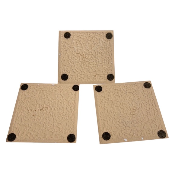 Ceramic Spiderweb Coaster Set of 3 - Picture 2 of 3